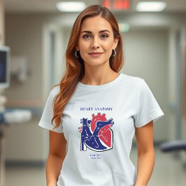 Hjärtanatomi T-Shirt