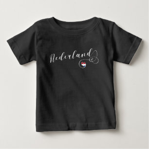HjärtaNederland tröja, Nederländerna T Shirt