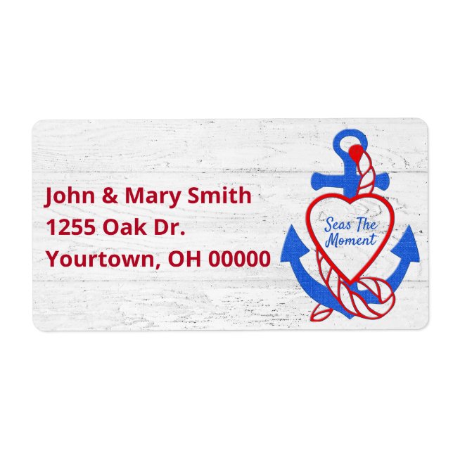 Hjärtankare på Whitewaschat Wood Fraktsedel (Framsidan)