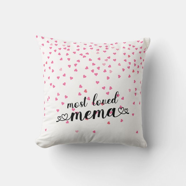 Hjärtans älskade Mema Kudde (Framsida)