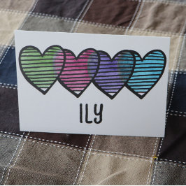 Hjärtans älskare söta retro valentine's day kort