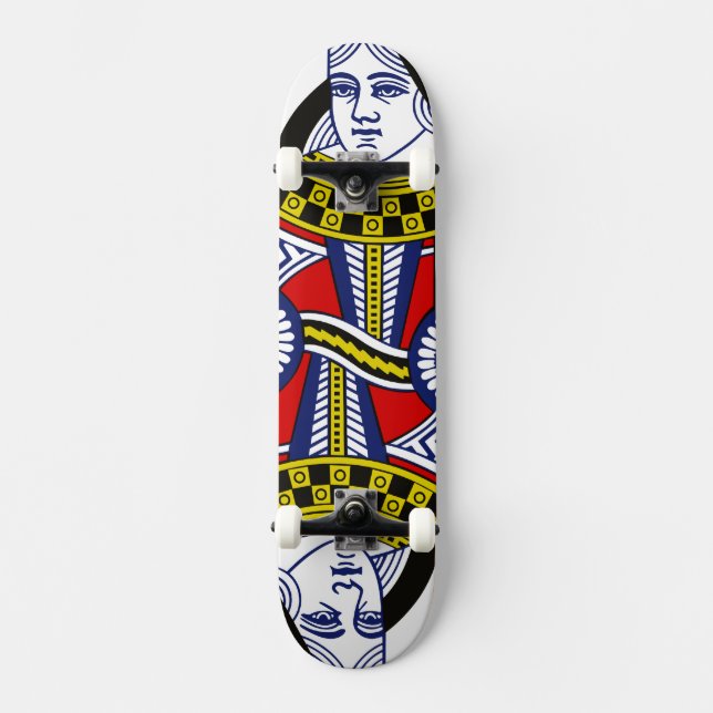 Hjärtans drottning Skateboard (Framsida)