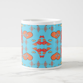 Hjärtans gnistor jumbo mugg