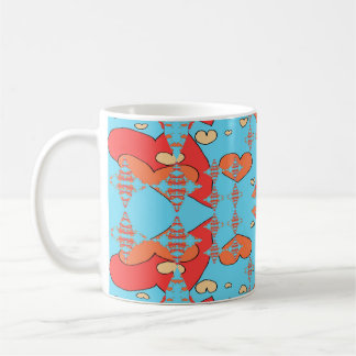Hjärtans gnistor kaffemugg
