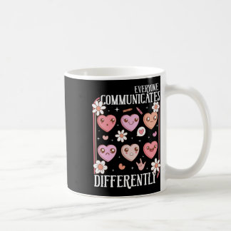 Hjärtans godis Alla kommunicerar olika Val Kaffemugg