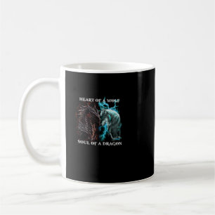 Hjärtans Varg Sur Dragon Kaffemugg