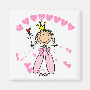 HjärtaPrincess Magnet