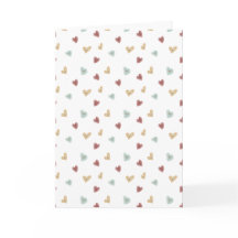 Hjärtar blankgratulationskort