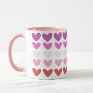 Hjärtar Modern konsthantverk Mugg