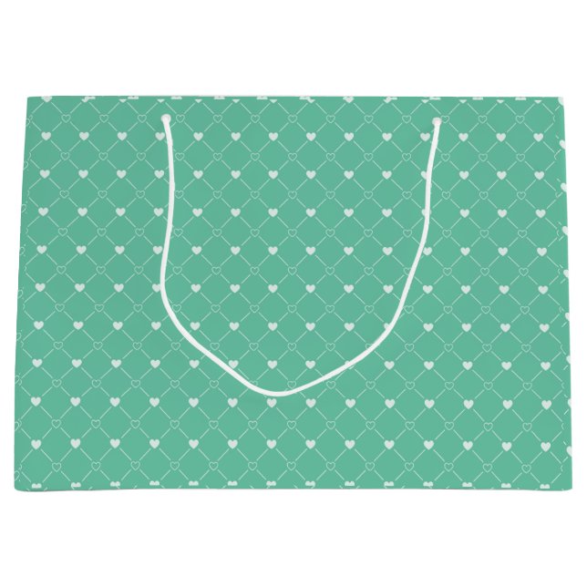 Hjärtar sömlös mönster (Framsidan)