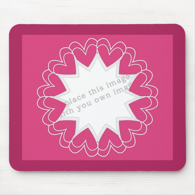 Hjärtarammall Musmatta (Framsidan)