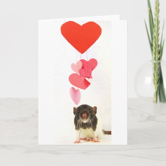 Hjärtaråtta Kort (Framsida)