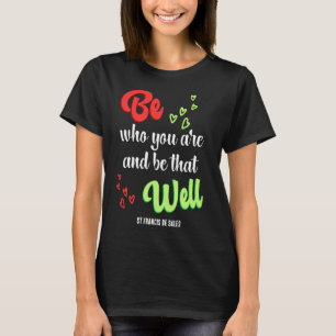 Hjärtarna ÄR VEM DU ÄR INLEDANDE Offert T Shirt