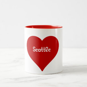 HjärtaSeattle mugg