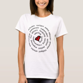 hjärtasjuksköterskan kopierar tee shirt