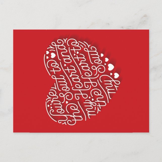 HJÄRTASOUL/vykort Helg Vykort (Framsida)