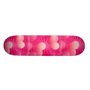 HjärtastjärnaSkateboard Old School Skateboard Bräda 21,6 Cm