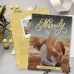 Hjärtat allt efter att fotopappen Bröllop i Guld-k Julkort<br><div class="desc">Designad av tjock*fa*tin. Enkel att anpassa med egen text,  bild eller bild. Kontakta tjock*fa*tin direkt om du vill ha anpassningsbar. Avgifter för anpassningsbar gäller. www.zazzle.com/fat_fa_tin www.zazzle.com/color_therapy www.zazzle.com/fatfatin_blue_knot www.zazzle.com/fatfatin_red_knot www.zazzle.com/fatfatin_mini_me www.zazzle.com/fatfatin_box www.zazzle.com/fatfatin_design www.zazzle.com/fatfatin_ink.</div>