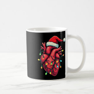 Hjärtat Anatomi Jul Kväven Juli Hat Julafton Kaffemugg