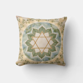 Hjärtat av Gaia - Anahata Lotus Kastkudde Kudde