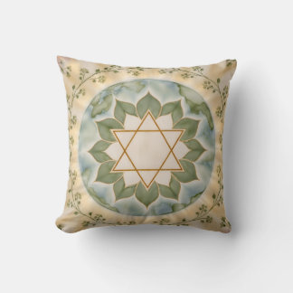Hjärtat av Gaia - Anahata Lotus Kastkudde Kudde