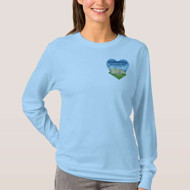 Hjärtat av Hill Long Sleeve (Design B) T Shirt (Framsida)