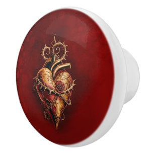 Hjärtat av passion romantik och kärlek. knopp
