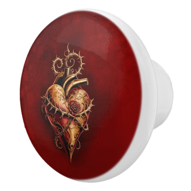 Hjärtat av passion romantik och kärlek. knopp (Höger)