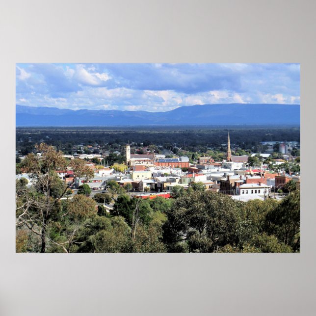 Hjärtat av Stawell och Grampians Poster (Framsidan)
