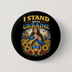 Hjärtat av Ukraina Knapp