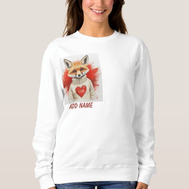 Hjärtat av Vixen  T Shirt (Framsida)