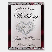 Hjärtat, Burgundy Ribbon & Gnistra Välkommen