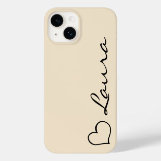 Hjärtat Ditt Namn Skript Anpassad Present iPhone F