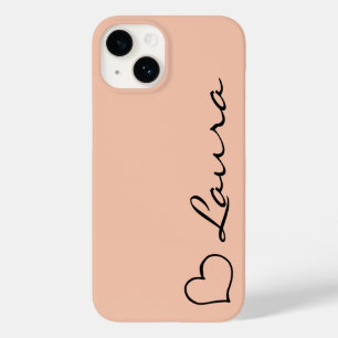 Hjärtat Ditt Namn Skript Anpassad Present iPhone F