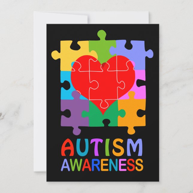 Hjärtat för ökad medvetenhet om autism (Framsida)