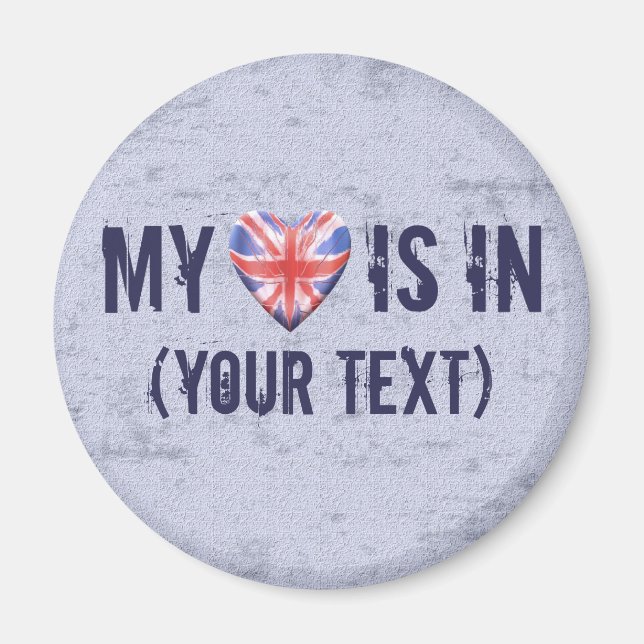 Hjärtat Heart Magnet (Framsidan)