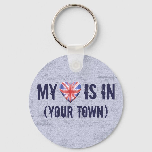 Hjärtat Heart Nyckelring (Framsida)