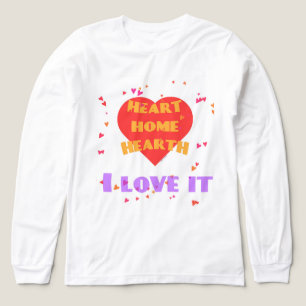 Hjärtat HEarth Kärlek, Roligt Gift för kvinnor T Shirt