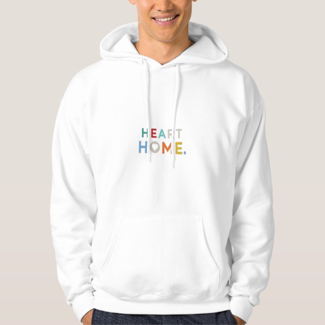 Hjärtat Hoodie (Framsida)
