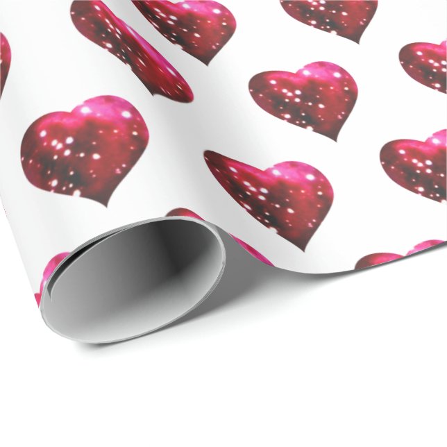 Hjärtat i Carina Nebula (NGC 3372) Presentpapper (Rullad Hörn)