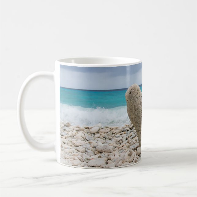 Hjärtat i Curacao 1 Kaffemugg (Vänster)