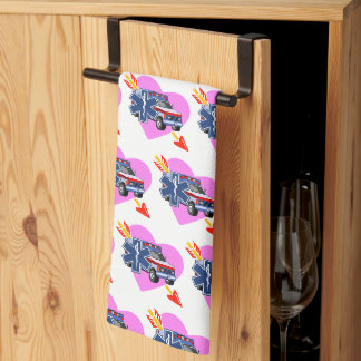 Hjärtat i EMS Akut CareKitchen Towel Kökshandduk