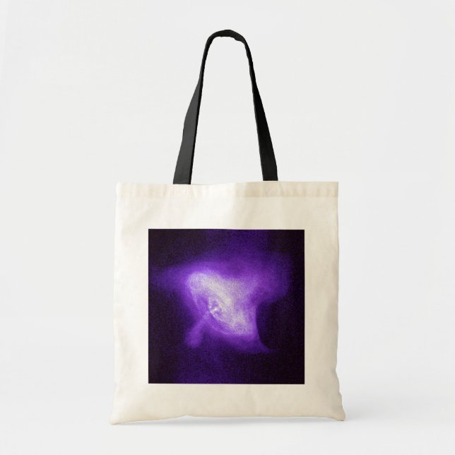 Hjärtat i en Nebula Large Tote Bag Tygkasse (Framsidan)