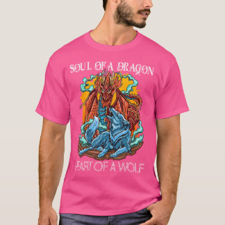 Hjärtat i en Varg själ av en draktratt och W T Shirt
