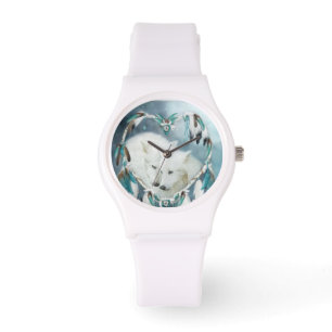 Hjärtat i en Varg Wearable Art Watch Armbandsur
