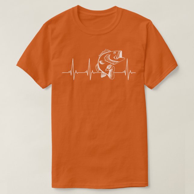 Hjärtat i fiskblocket t shirt (Design framsida)