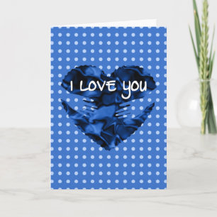 Hjärtat i händer I Kärlek You Valentine Greeting C Helgkort