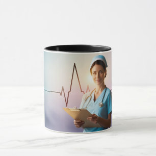 Hjärtat i Healthcare Mugg