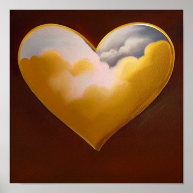 Hjärtat i Himlar Poster (Framsidan)