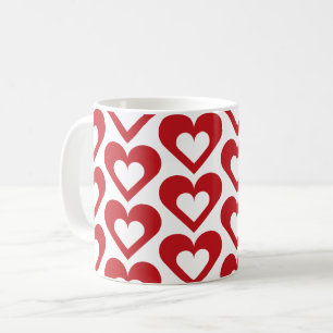 Hjärtat i hjärtat kaffemugg